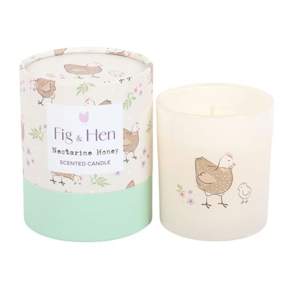Mother Hen Nectarine Honey Candle