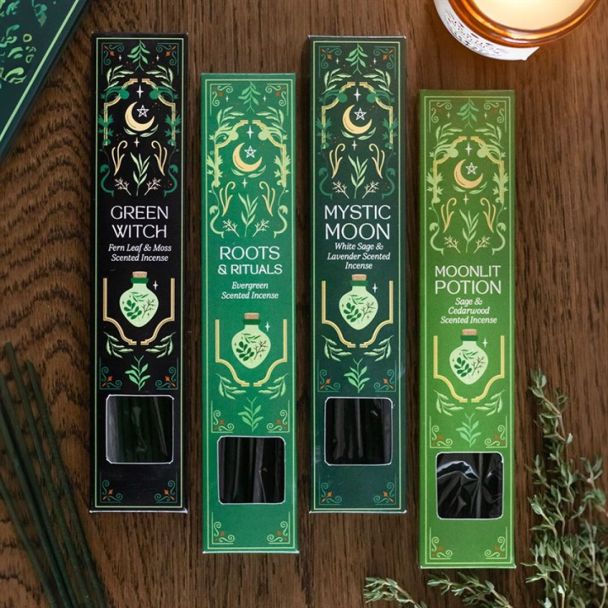 Green Witch Incense Stick Gift Set