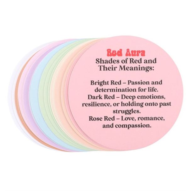 Set of 36 Aura Reading Cards