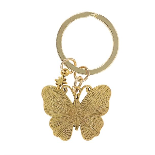 Luna Butterfly Keyring