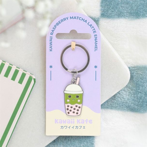 Kawaii Bubble Tea Keyring