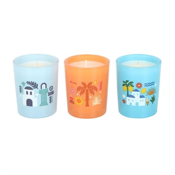 Scents of Europe Scented Candle Trio