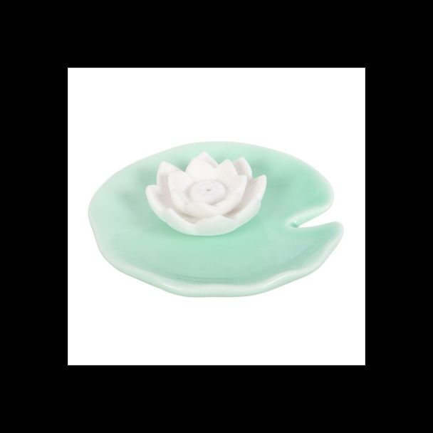 Lotus Flower Incense Stick Holder and Trinket Dish