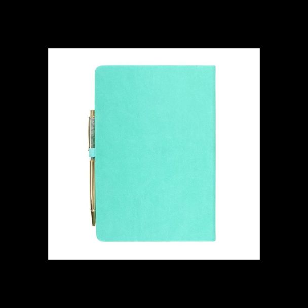 A5 Wellness Journal with Aventurine Pen