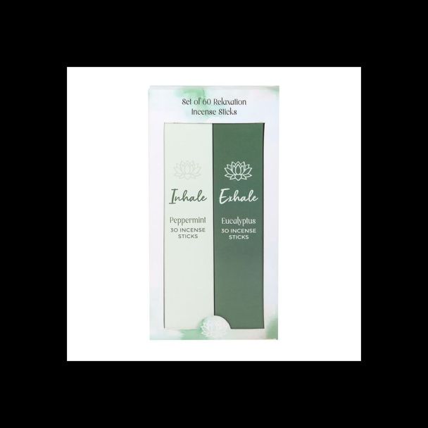 Set of 2 Inhale Exhale Incense Stick Packs
