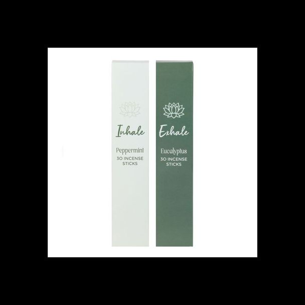 Set of 2 Inhale Exhale Incense Stick Packs