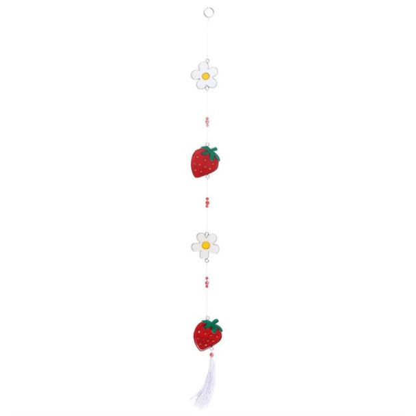 String of Daisy and Strawberry Suncatchers