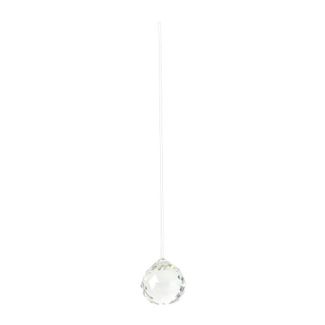 Hanging Faceted Crystal Ball 