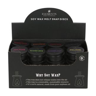 32 Gothic Soy Wax Snap Discs