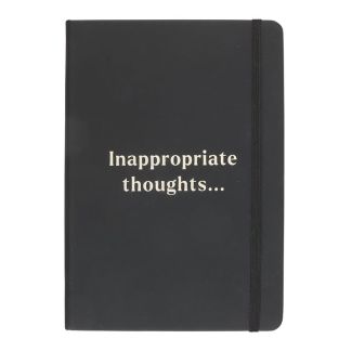 Inappropriate Thoughts A5 Notebook