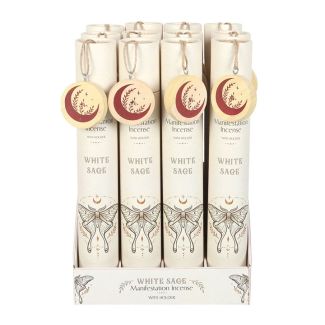 Set of 12 White Sage Manifestation Incense Stick Gift Sets