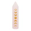 5cm Rose Quartz Moon Phase Crystal Point