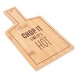 Chop It Like It's Hot Bamboo Serving Board