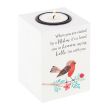 Visited by a Robin Tealight Holder 