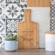 Not Part of the Recipe Bamboo Serving Board