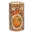 Pillar Brown Crackle Oil Burner and Wax Warmer
