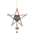 30cm Witches Welcome Willow Pentagram Sign with Bells