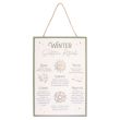 30cm Winter Solstice Rituals MDF Hanging Sign