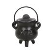 7.5cm Cast Iron Cauldron with Triple Moon