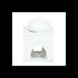 Off White Mosque Oil Burner and Incense Cone Holder