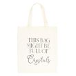 Full of Crystals Polycotton Tote Bag