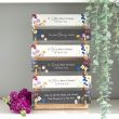 Set of 36 Wildflower Block Signs on Display