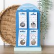 Set of 24 Nautical Keyrings on Display