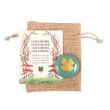 Set of 24 Lucky Clover Sentiment Stones