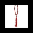 Grounding Rosewood & Red Jasper Mallah Necklace