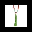 Love and Gratitude Rosewood & Green Aventurine Mallah Necklace