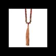 Self Expression Rosewood & Tiger's Eye Mallah Necklace