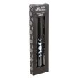 Set of 3 Black Magic Mystical Taper Candles 