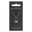 Black Obsidian Spider Pendant Necklace