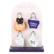 Set of 24 Mini Spooky Signs on Display
