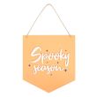 Orange Spooky Season Hanging Sign