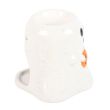 Ghost Shaped Oil Burner and Wax Warmer with Pumpkin
