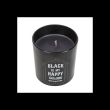 Black is My Happy Colour Opium Candle