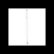 Green Aventurine Crystal Moon Necklace on Greeting Card
