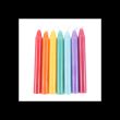 Pack of 14 Unscented Chakra Energy Candles