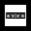 Black Triple Moon Tarot Card Stand Tealight Holder