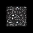 Crystal Witch Print Polycotton Tote Bag