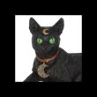 Laying Black Cat Figurine 