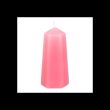Love Crystal Candle with Rough Rose Quartz
