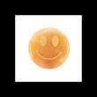 Be Brave Yellow Jade Happy Face Crystal