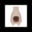 Greige Ribbed Palo Santo Burner