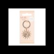 Gold Sun Keyring
