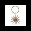Gold Sun Keyring