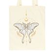 Light Luna Moth Polycotton Tote Bag