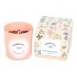 Wildflower Candle with Rose Petals
