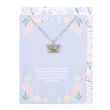 Butterfly Necklace on Greeting Card